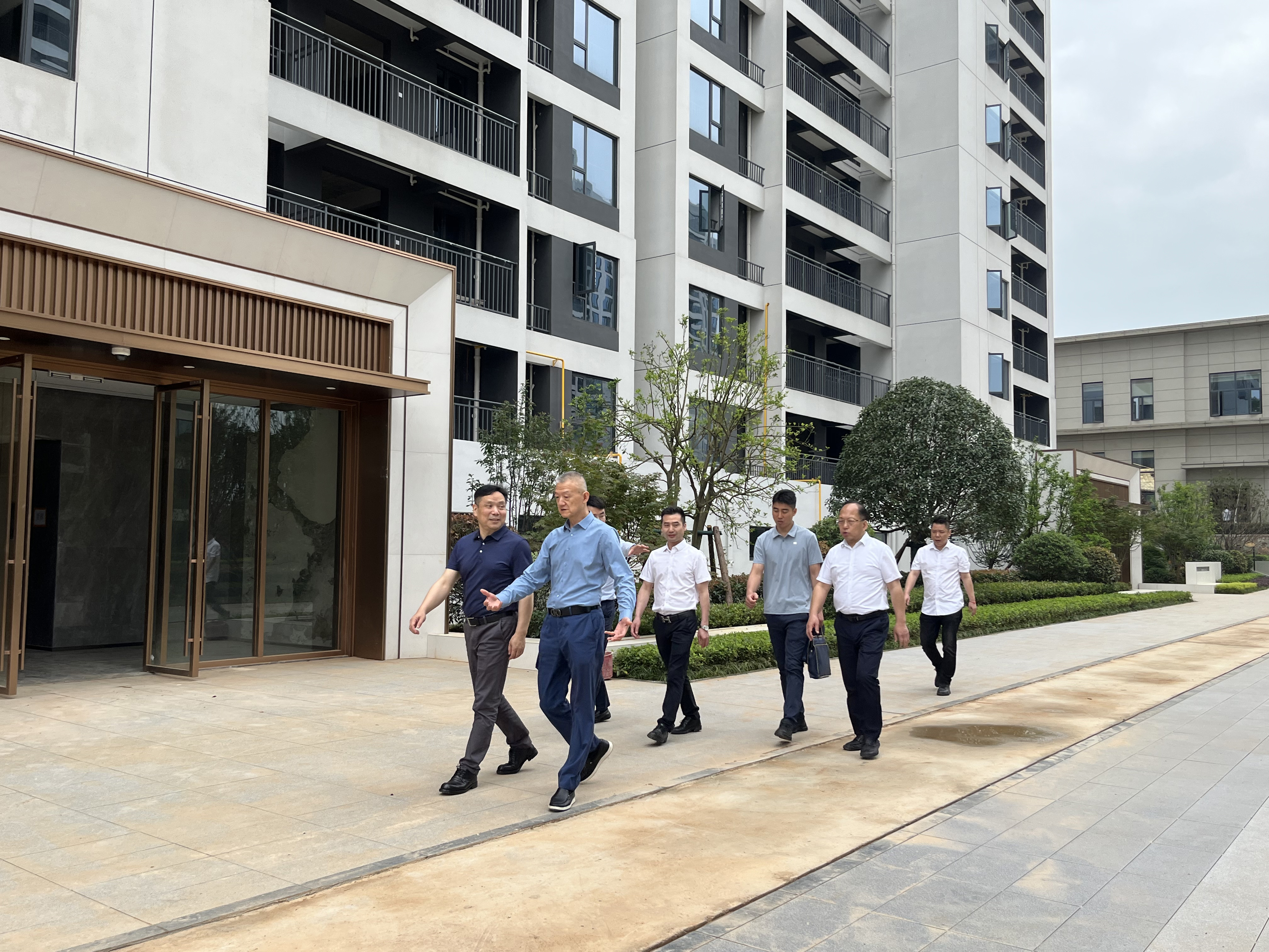 省房協(xié)到湖南建投·融城名著項目考察指導“廣廈獎”參評工作