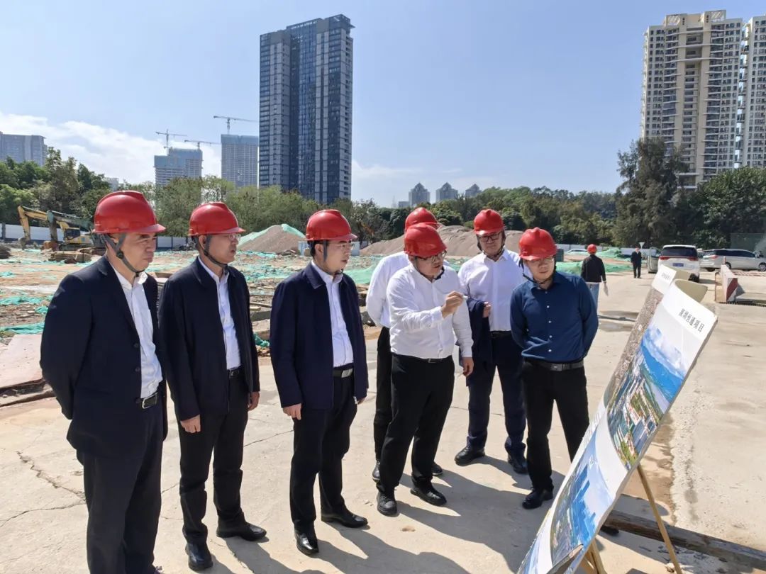 湖南省國資委黨委委員、副主任毛育新調(diào)研深圳恒通項(xiàng)目