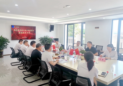 書記講黨課 | 湖南建工地產(chǎn)黨委副書記周偉為武岡項目公司上黨課