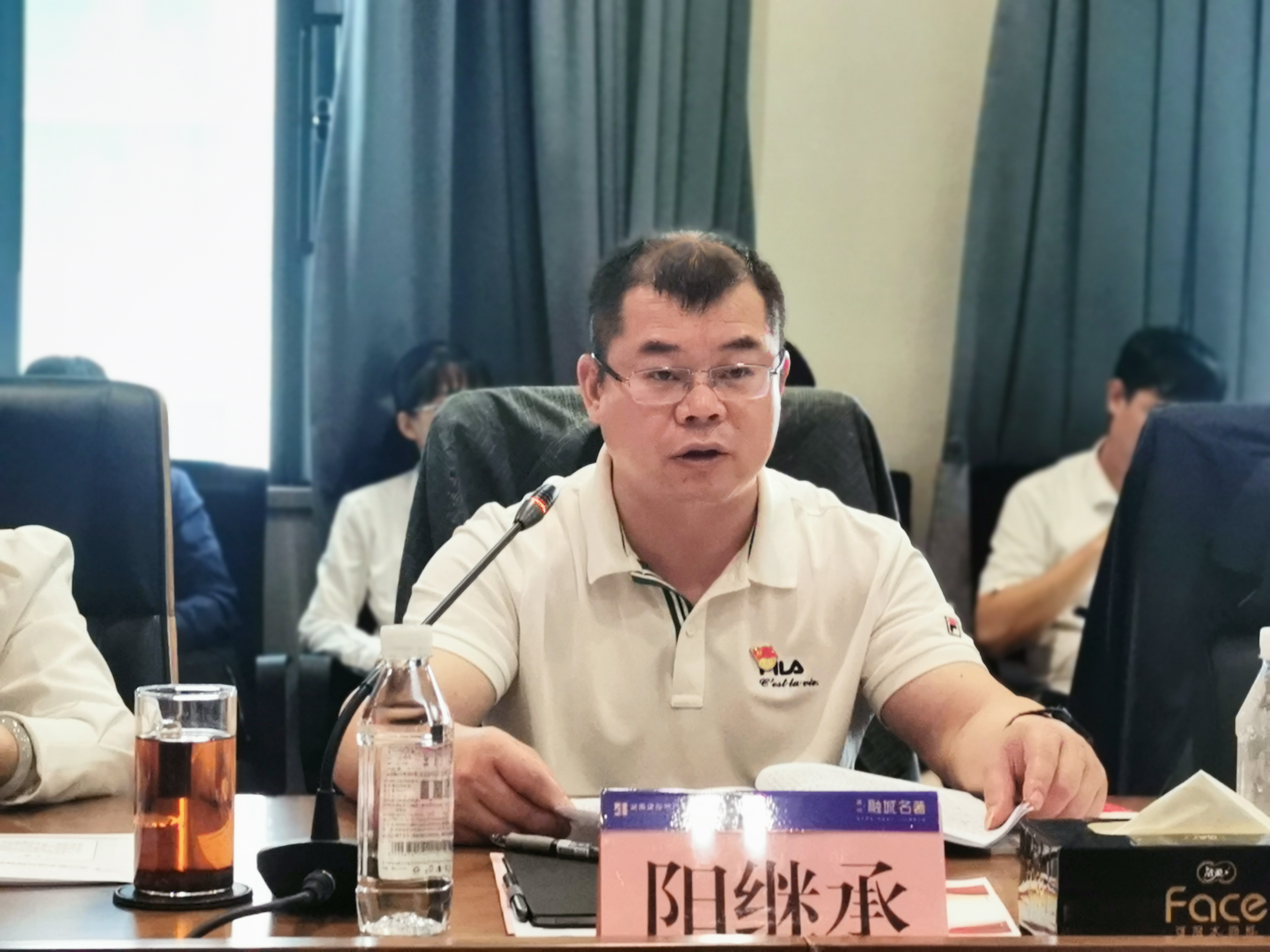 走找想促 | 公司黨委副書記、副董事長、總經理陽繼承到興馬洲公司講黨課并開展項目調研