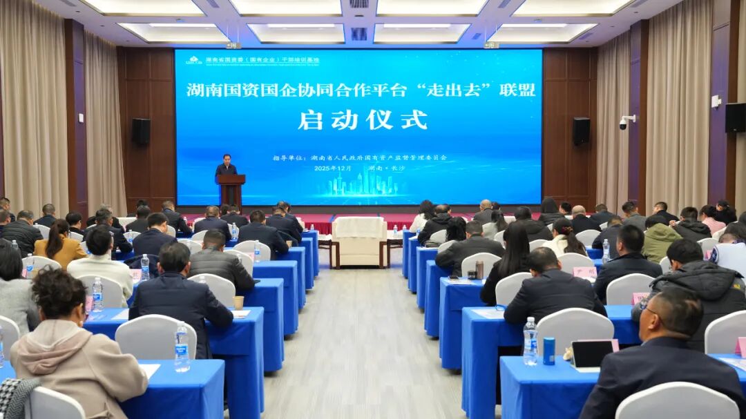 湖南國資國企協(xié)同合作平臺“走出去”聯(lián)盟正式啟動