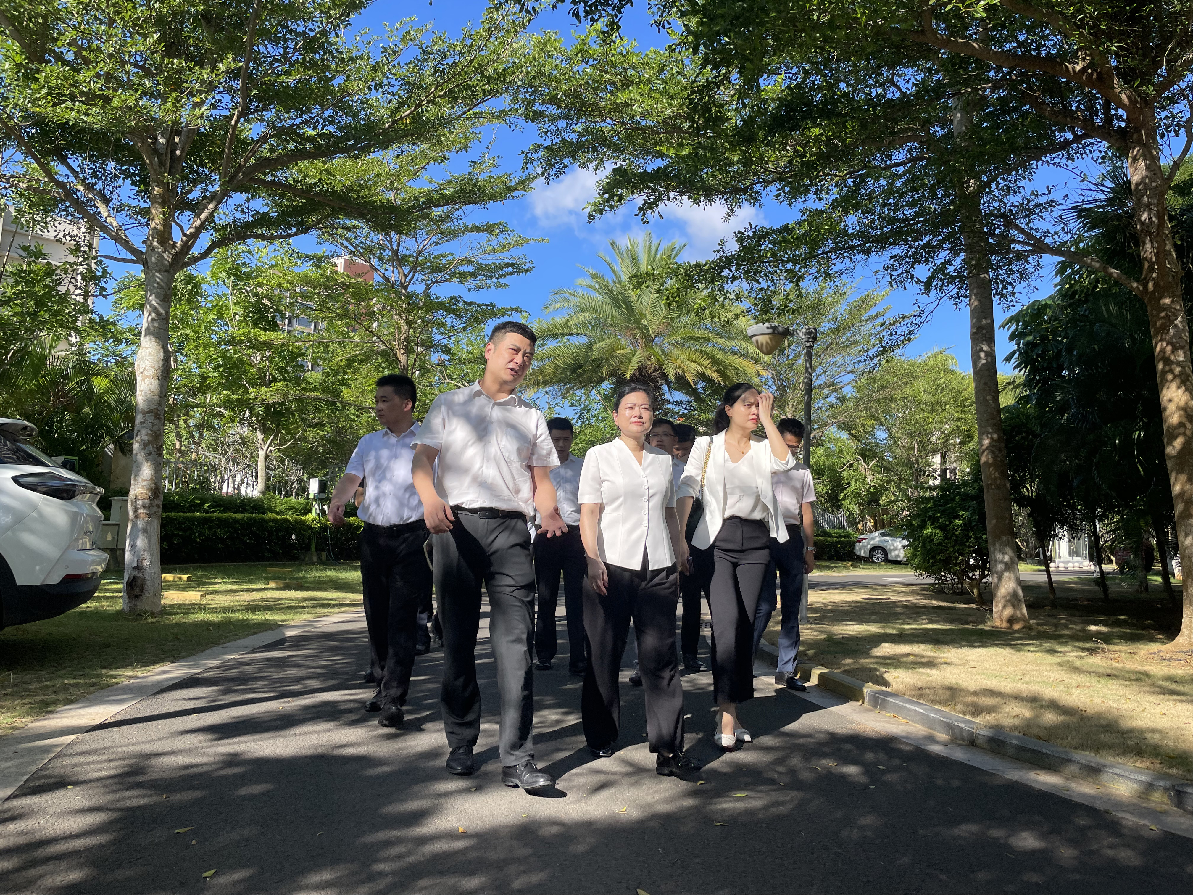 走找想促 | 公司黨委書(shū)記、董事長(zhǎng)王文帶隊(duì)調(diào)研湖南建投·湘海城項(xiàng)目