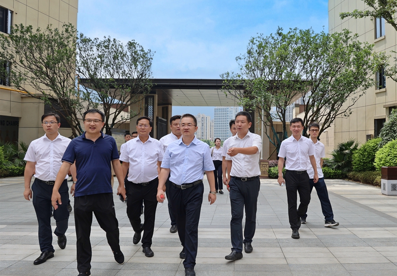 集團黨委副書記、職工董事陳克軍帶隊考察在郴項目并開展青年工作主題調研